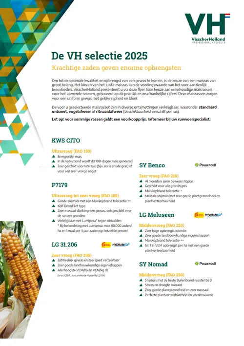 Maiszadenflyer - 2025 - VisscherHolland