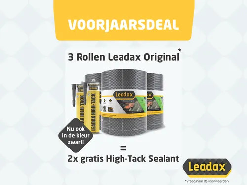 Leadax Voorjaarsactie 2026 - Gratis Kit - VisscherHollandBouw