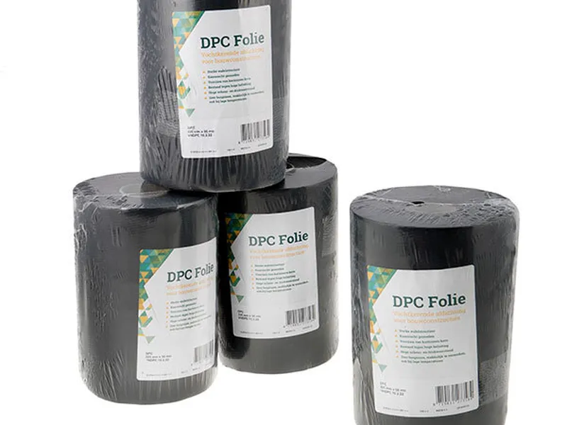 DPC folie VisscherHolland Bouw