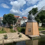 Stadskraan reconstructie met kade