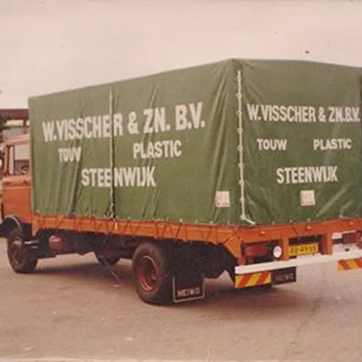 Vrachtwagen VisscherHolland vroeger